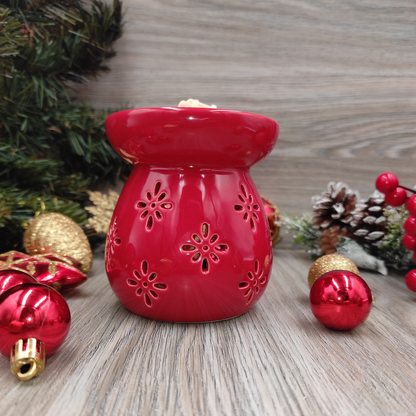 Ceramic Glow Burner Red